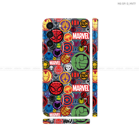 Dán Skin Galaxy S22 Series Hình Marvel | D_MV77