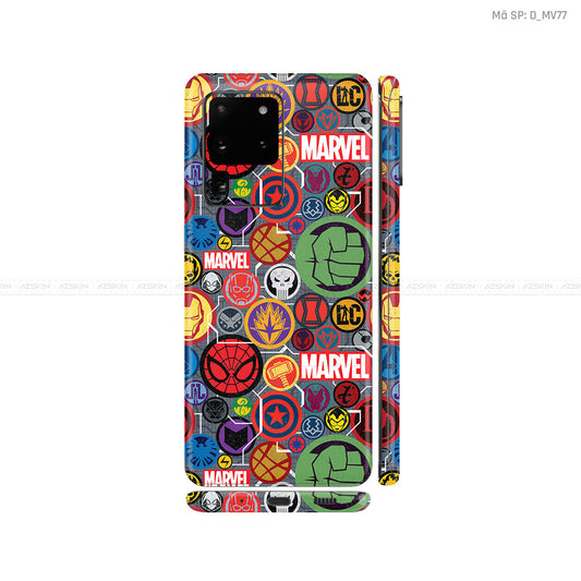 Dán Skin Galaxy S20 Series Hình Marvel Avengers | D_MV77