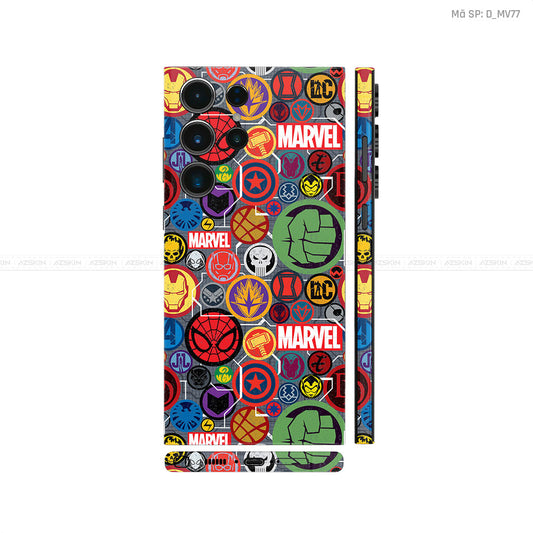 Dán Skin Galaxy S23 Series Hình Sticker Marvel  | D_MV77
