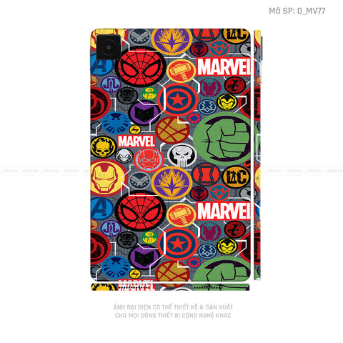 Dán Skin Máy Tính Bảng Xiaomi Mipad Hình Marvel | D_MV76