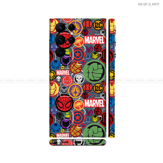 Dán Skin Galaxy S22 Series Hình Marvel | D_MV77