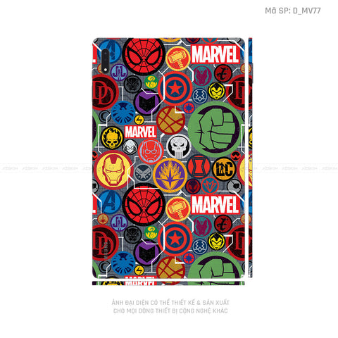 Dán Skin Galaxy Tab S9 Series Hình Marvel | D_MV77