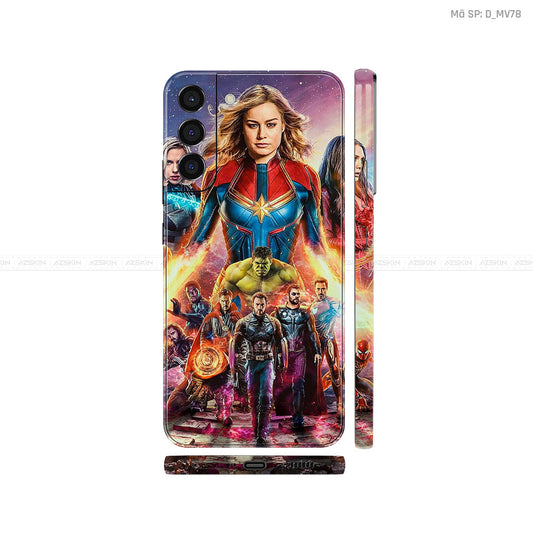 Dán Skin Galaxy S22 Series Hình Marvel | D_MV78