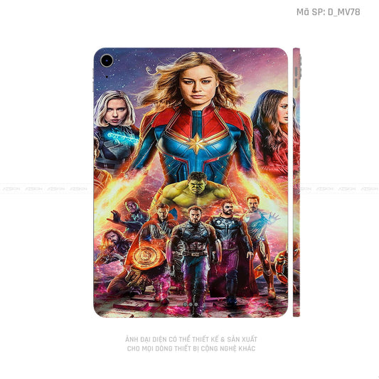 Dán Skin IPad Mini Series Hình Marvel | D_MV78