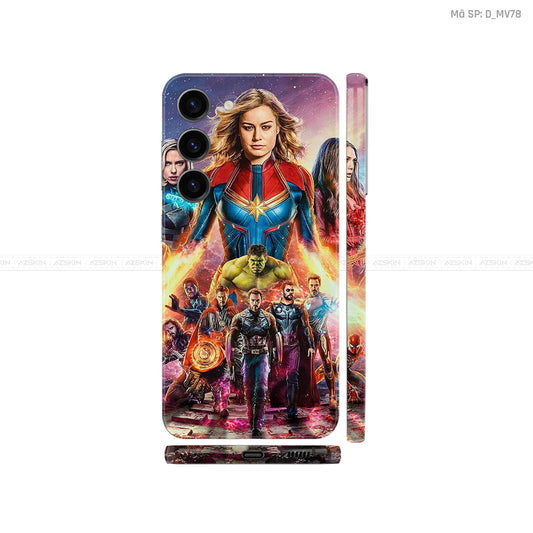 Dán Skin Galaxy S23 Series Hình Marvel  | D_MV78