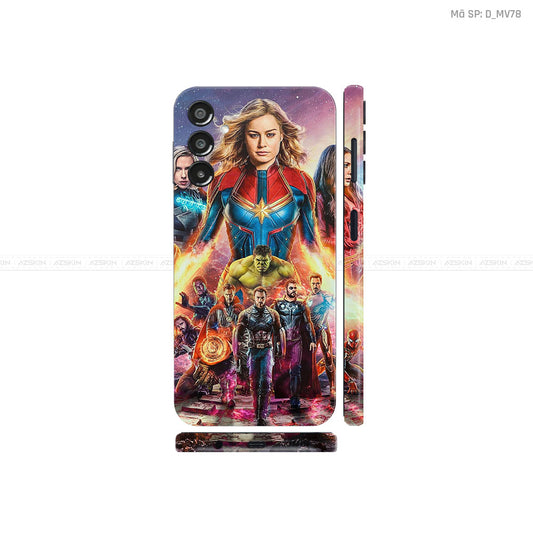 Dán Skin Samsung A Series Hình Marvel | D_MV78