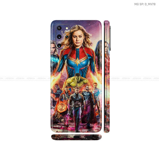 Dán Skin Galaxy S20 Series Hình Marvel Avengers | D_MV78