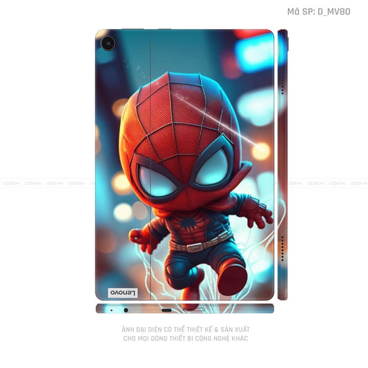 Dán Skin Máy Tính Bảng Lenovo Pad Series Hình Marvel | D_MV80