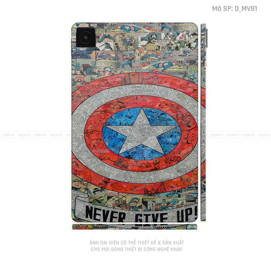 Dán Skin Máy Tính Bảng Xiaomi Mipad Hình Marvel | D_MV81