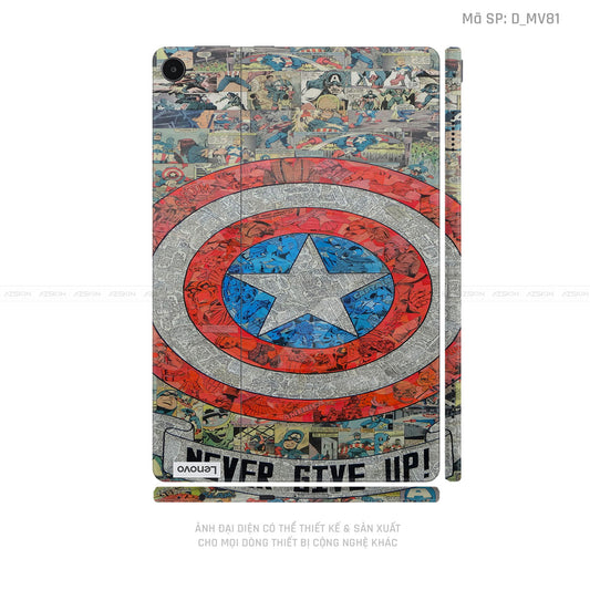 Dán Skin Máy Tính Bảng Lenovo Pad Series Hình Marvel | D_MV81