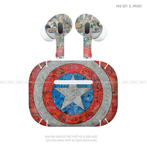 Dán Skin Airpod 3 Hình Marvel | D_MV81