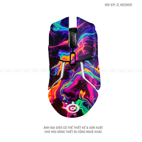 Skin Dán Chuột Steelseries Neon | D_NEON01