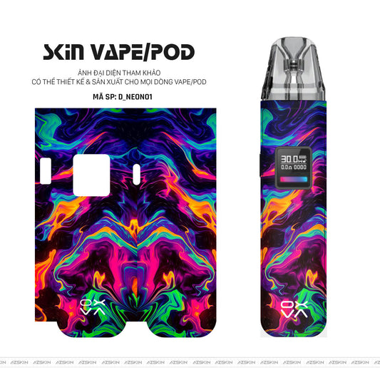 Dán Skin Pod Hình Neon | D_NEON01