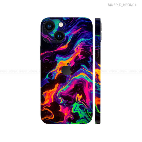 Dán Skin IPhone 13 Series Hình Neon | D_NEON01