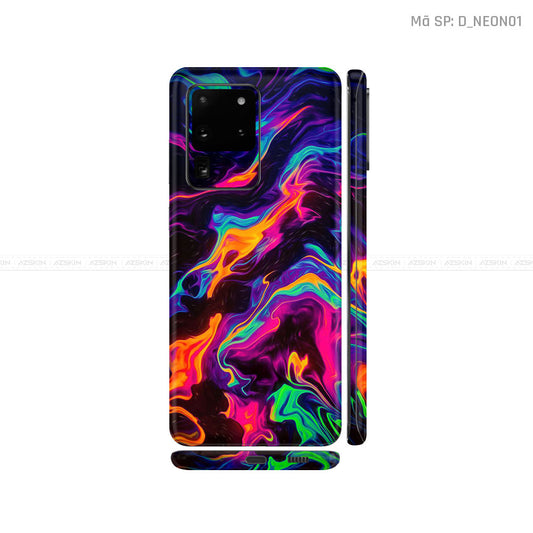 Dán Skin Galaxy S20 Series Hình Neon | D_NEON01