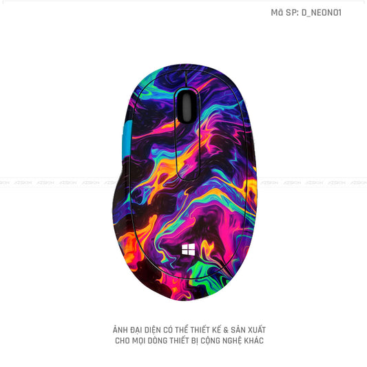 Skin Dán Chuột Microsoft Hình Neon | D_NEON01