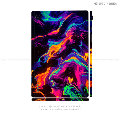 Dán Skin Galaxy Tab A Series Hình Neon | D_NEON01
