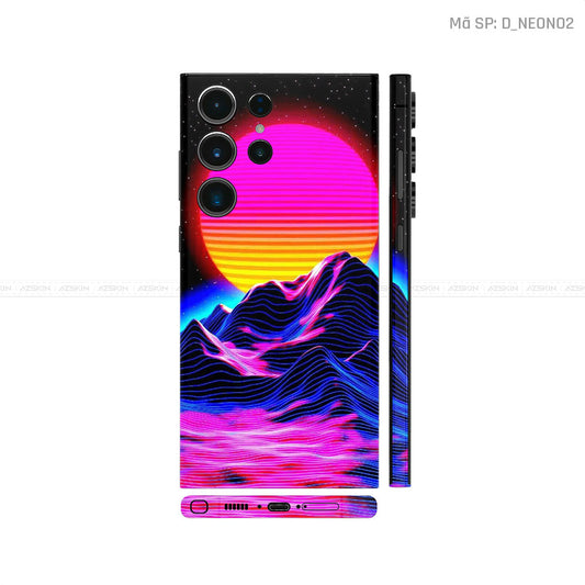 Dán Skin Samsung Galaxy S24 Series Chủ Đề Neon | D_NEON02