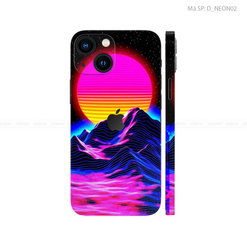 Dán Skin IPhone 13 Series Hình Neon | D_NEON02