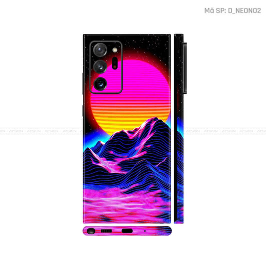 Dán Skin Galaxy Note 20 Series Hình Neon | D_NEON02