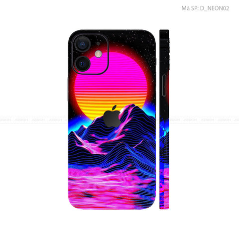 Dán Skin IPhone 12 Series Hình Neon | D_NEON02