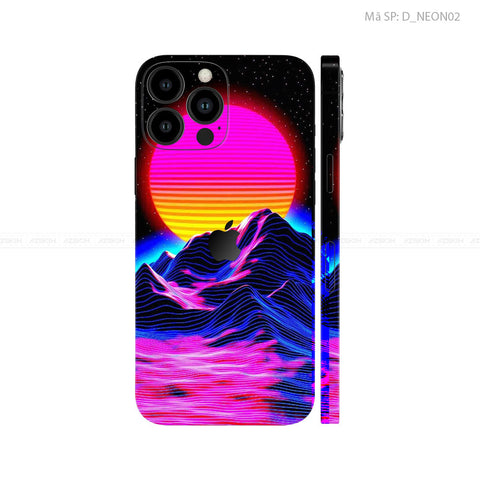 Dán Skin IPhone 12 Series Hình Neon | D_NEON02