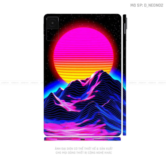 Dán Skin Máy Tính Bảng Xiaomi Mipad Hình Neon | D_NEON02