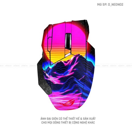 Skin Dán Chuột Asus Hình Neon | D_NEON02