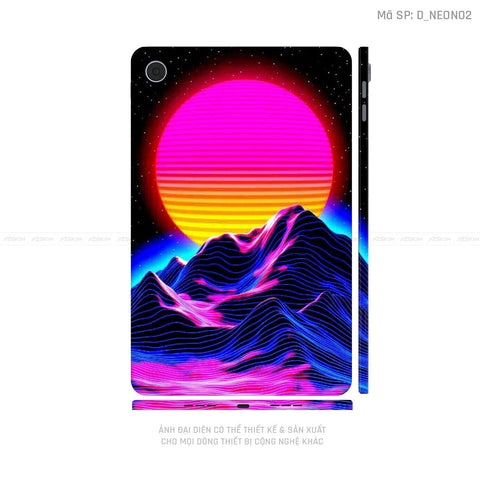 Dán Skin Máy Tính Bảng Oppo Pad Series Hình Neon | D_NEON02