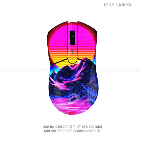 Skin Dán Chuột Dareu Hình Neon | D_NEON02