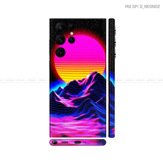 Dán Skin Galaxy S22 Series Hình Neon | D_NEON02