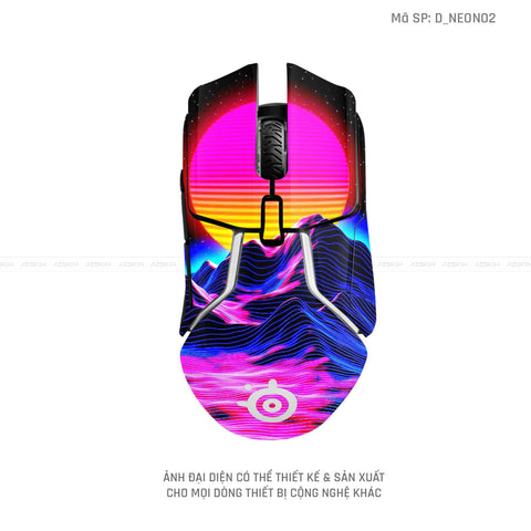 Skin Dán Chuột Steelseries Neon | D_NEON02