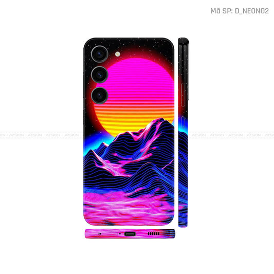 Dán Skin Samsung Galaxy S24 Series Chủ Đề Neon | D_NEON02