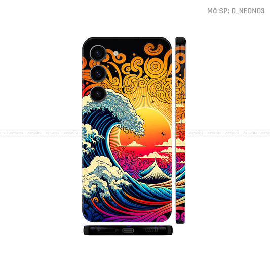 Dán Skin Samsung Galaxy S24 Series Chủ Đề Neon | D_NEON03