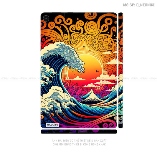 Dán Skin Máy Tính Bảng Lenovo Pad Series Hình Neon | D_NEON03