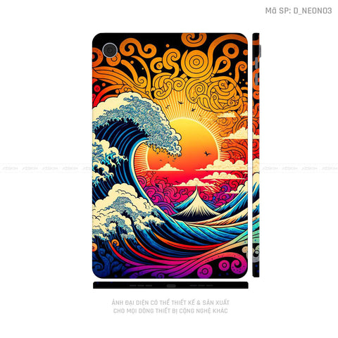 Dán Skin Máy Tính Bảng Oppo Pad Series Hình Neon | D_NEON03