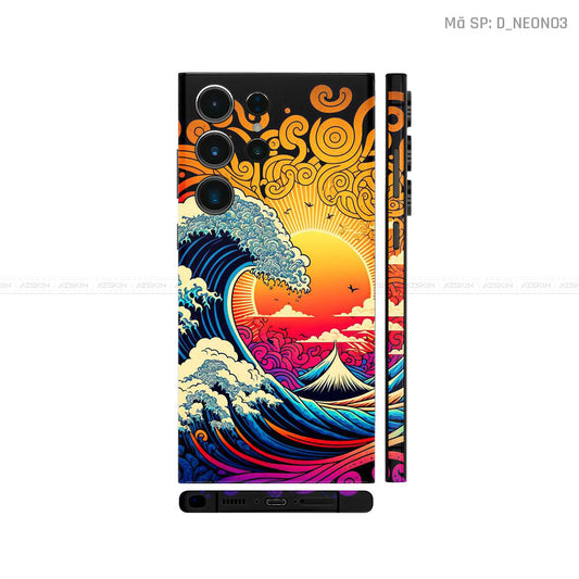Dán Skin Samsung Galaxy S24 Series Chủ Đề Neon | D_NEON03