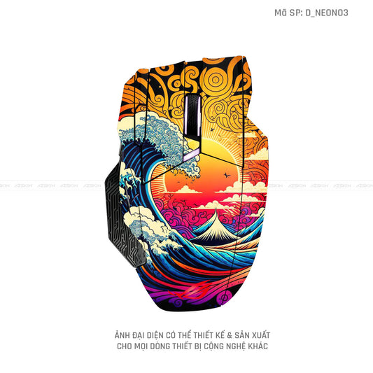 Skin Dán Chuột Asus Hình Neon | D_NEON03