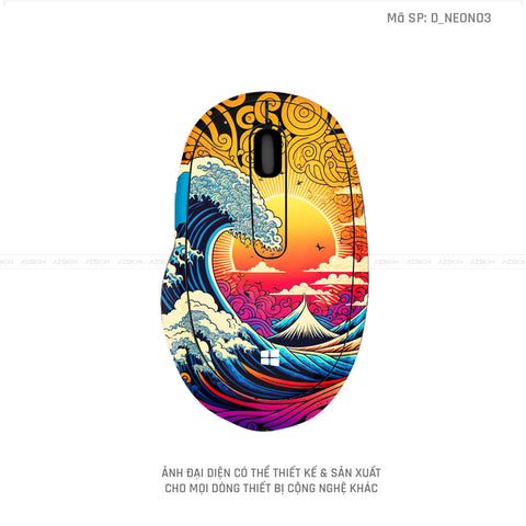 Skin Dán Chuột Microsoft Hình Neon | D_NEON03