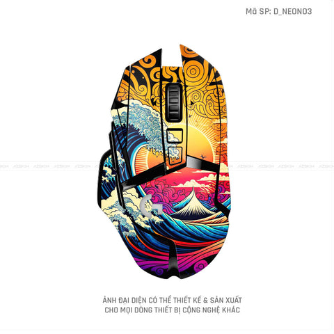 Skin Dán Chuột Logitech Hình Neon | D_NEON03
