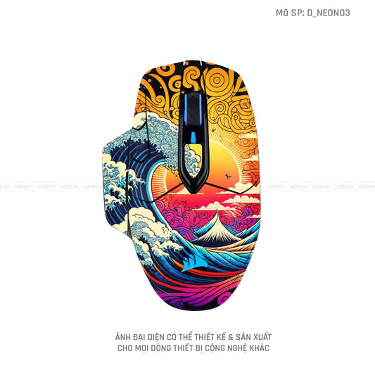 Skin Dán Chuột Corsair Hình Neon | D_NEON03