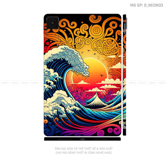 Dán Skin Máy Tính Bảng Xiaomi Mipad Hình Neon | D_NEON03