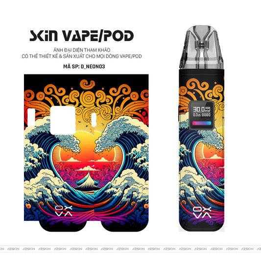 Dán Skin Pod Hình Neon | D_NEON03