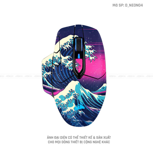 Skin Dán Chuột Corsair Hình Neon | D_NEON04