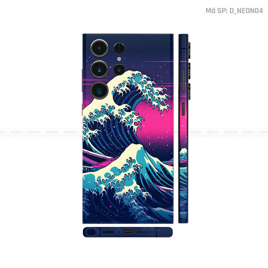 Dán Skin Samsung Galaxy S24 Series Chủ Đề Neon | D_NEON04