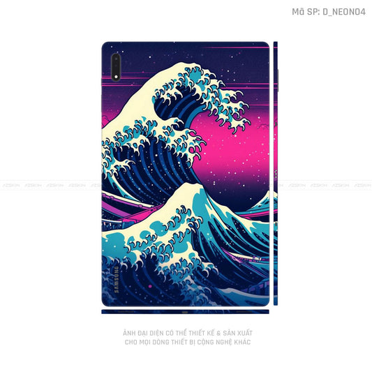Dán Skin Galaxy Tab S8 Series Hình Neon | D_NEON04