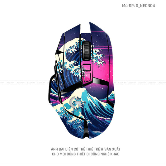 Skin Dán Chuột Logitech Hình Neon | D_NEON04