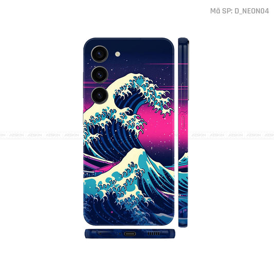Dán Skin Samsung Galaxy S24 Series Chủ Đề Neon | D_NEON04