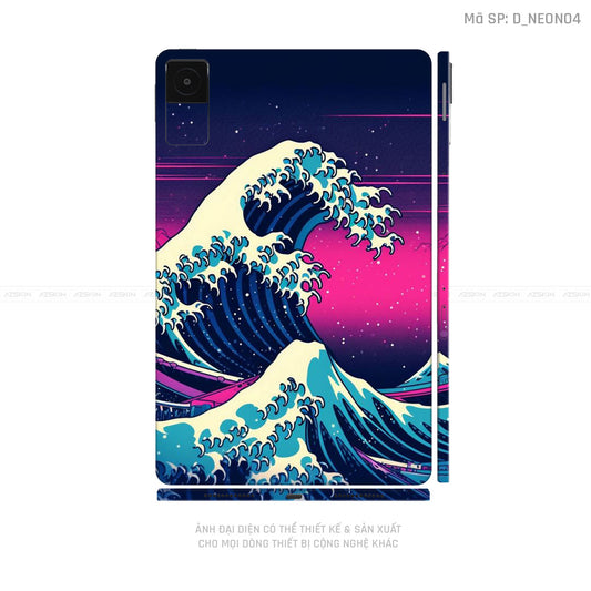 Dán Skin Máy Tính Bảng Xiaomi Mipad Hình Neon | D_NEON04
