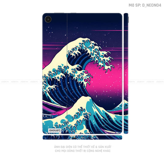 Dán Skin Máy Tính Bảng Lenovo Pad Series Hình Neon | D_NEON04